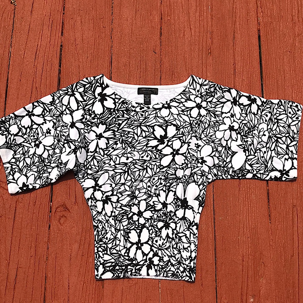 Cable & Gauge Cotton Top, size PS, Excellent Condition